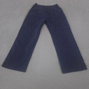 Gap Pants Womens 4 Blue SoftSuit High Rise Pleated Tencel Straight Leg Trousers